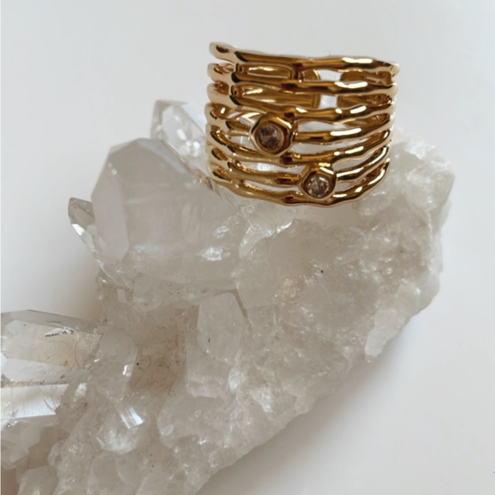 Gold Ring Stack